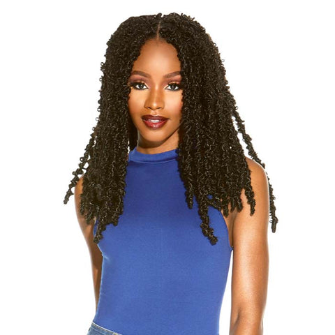 Sensationnel African Collection 3X Ruwa Pre-Stretched Braid Bohemian 18 Inch