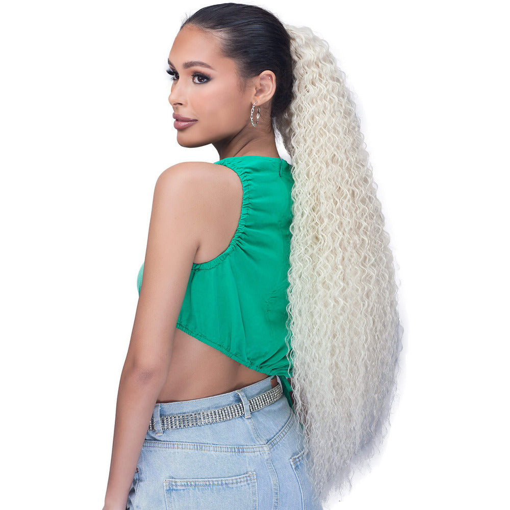 Laude & Co. Instant Style Drawstring Ponytail - Deep Wave 32