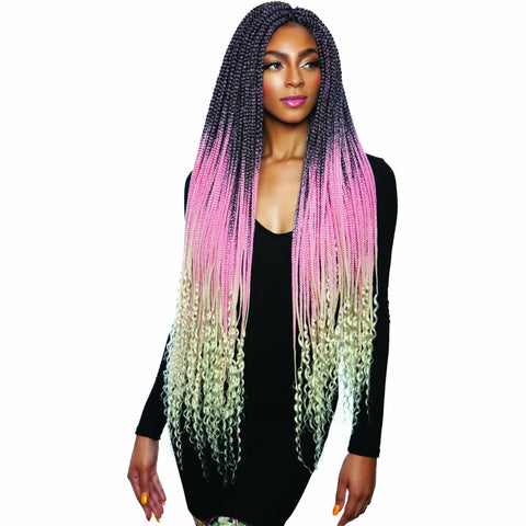 Afri-Naptural: 3X Ivy Box Braid 32" (BOX311)