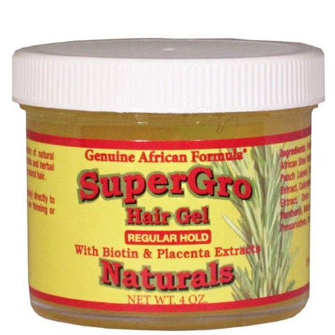 African Formula Super Grow Hair Gel Regular Hold 4oz