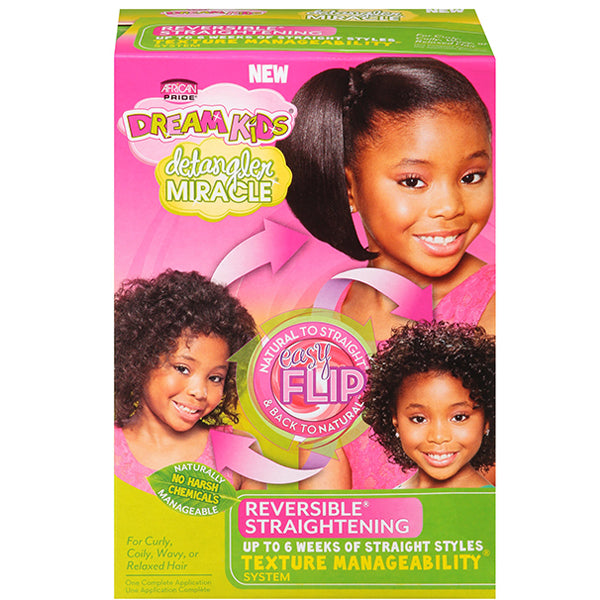 African Pride Dream Kids Reversible Straightening Texture Manageability System