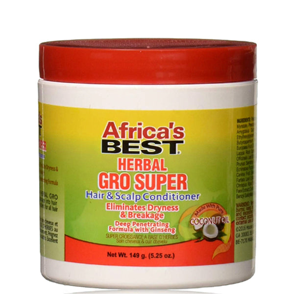 Africa's BEST Herbal Gro Super Hair & Scalp Conditioner 5.25oz