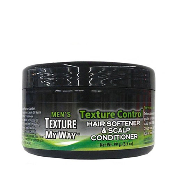 Africa's Best Men's Organics Texture Control Hair Softener & Scalp Conditioner 3.5oz