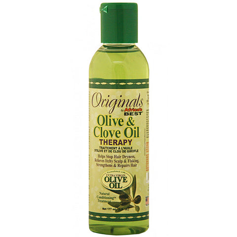 Africa's Best Olive & Clove Oil Therapy Treatment 6oz