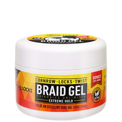 All Day Locks Extreme Hold Braid Gel 10oz