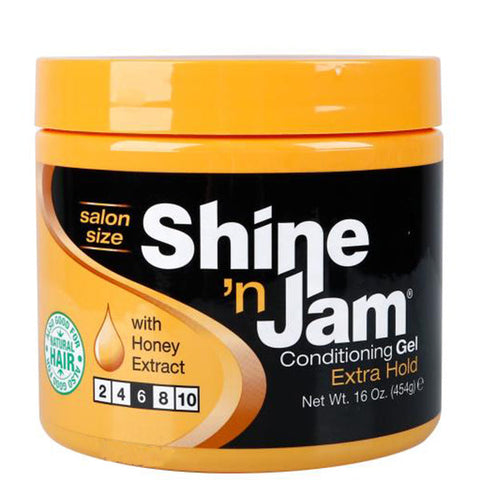 Ampro PRO STYL Shine n'' Jam Conditioning Gel Extra Hold with Honey 16oz