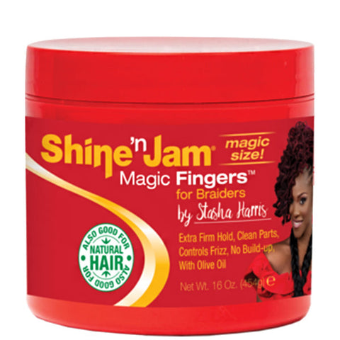 Ampro Shine 'N Jam Magic Fingers Edge Magic for Braiders 16oz