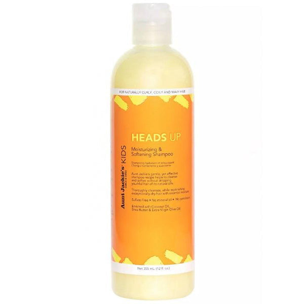 Aunt Jackie's Kids Heads Up Moisturizing & Softening Shampoo 12oz