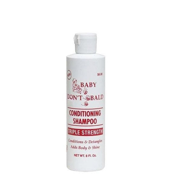 Baby Don't B Bald Conditioning Shampoo Triple Strength 8oz