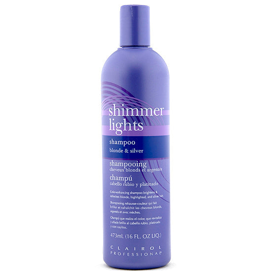 Clairol Shimmer Lights Shampoo Blonde & Silver 16oz