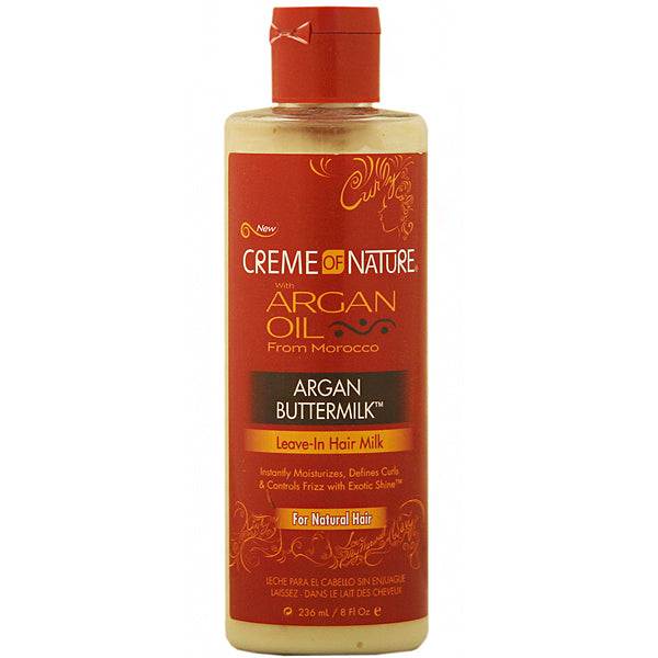 Creme of Nature Argan Oil Argan Buttermilk Leave-In Hair Milk 8oz