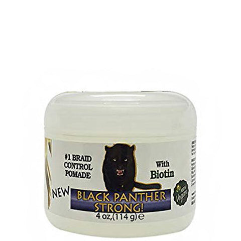 Diamond Edges Black Panther Strong 24HR Hold Vegan with Biotin Braid Control Pomade 4oz