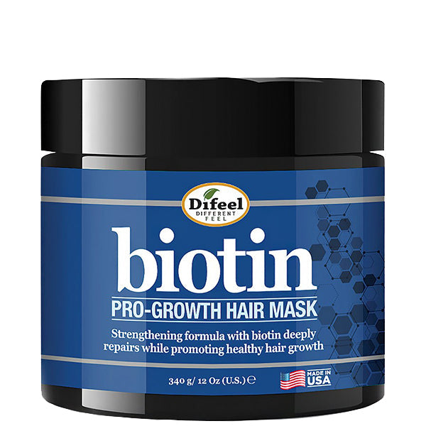 Difeel Biotin Pro-Growth Hair Mask 12oz – THE HAIR DEPOT