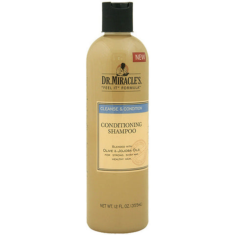 Dr.Miracle's Cleanse & Condition Condiitonnig Shampoo 12oz