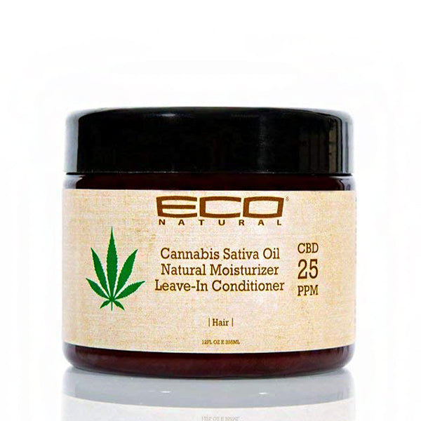 Eco Natural Cannabis Sativa Oil Natural Moisturizer Leave-in Conditioner 12oz