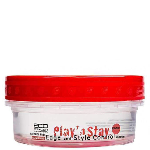 Eco Styler Play N Stay Seaweed Alcohol Free Edge and Style Control 3oz