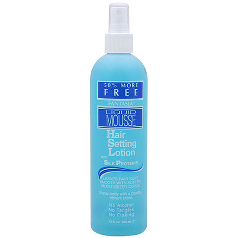 Fantasia Liquid Mousse Hair Setting Lotion 12oz