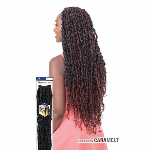 FreeTress: 2X Spring Twist 26" Crochet Braids