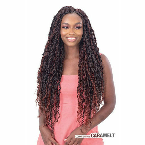 FreeTress: 2X Spring Twist 26" Crochet Braids