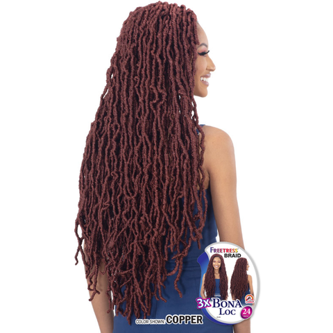 FreeTress: 3X Bona Loc 24'' Crochet Braid