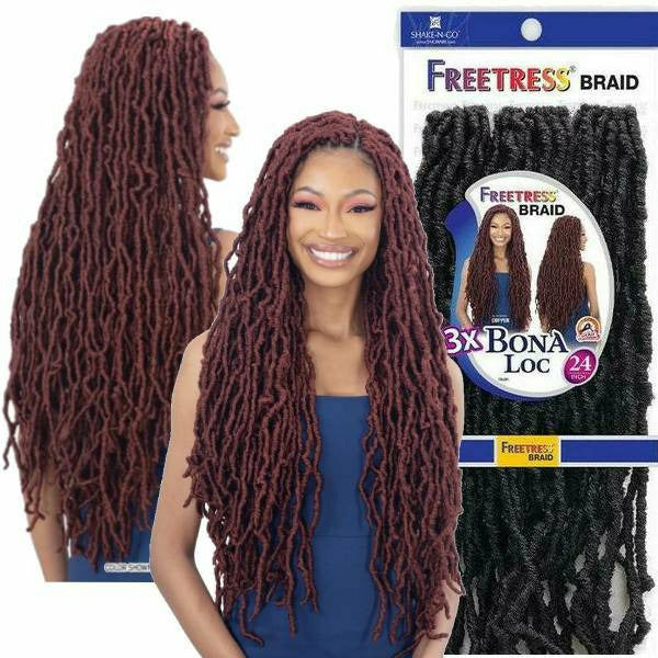 FreeTress: 3X Bona Loc 24'' Crochet Braid