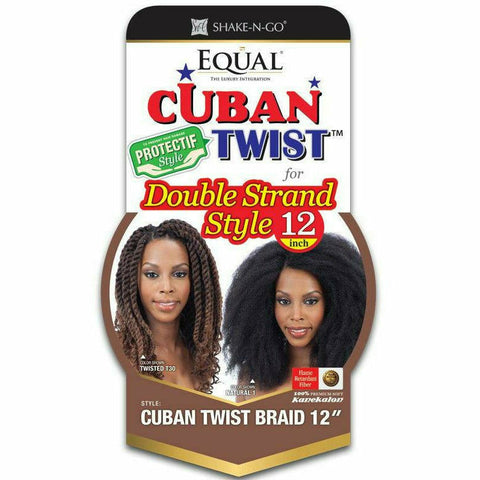 FreeTress: Equal 3X Cuban Twist 24" Crochet Braids