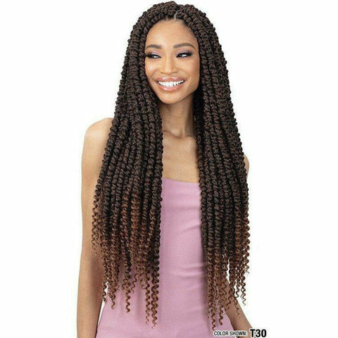 FreeTress: 3X Large Passion Twist 24'' Crochet Braid