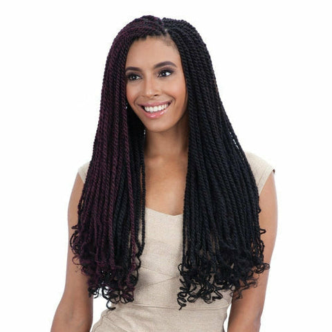 FreeTress: Equal 3X Cuban Twist 24" Crochet Braids