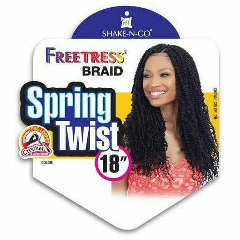 FreeTress: Spring Twist 18" Crochet Braids