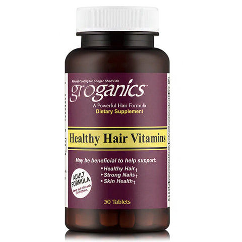 Groganics Healthy Hair Vitamins 30 count