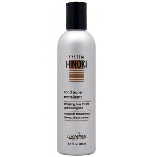 Hayashi System Hinoki Conditioner Texturizing Rinse for Fine and Thinning Hair 8.4oz