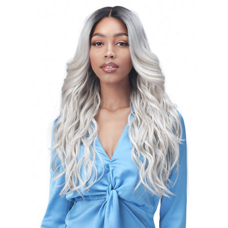 Bobbi Boss 4.5" Deep Part HD Synthetic Lace Front Wig - MLF379 Gardenia