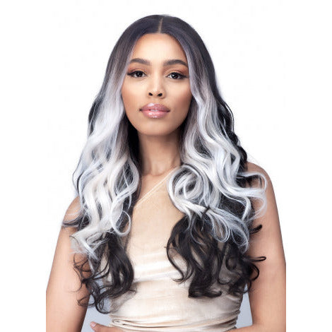 Bobbi Boss Synthetic 13X7 Lace Front Wig - MLF603 Domicia