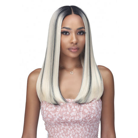 Bobbi Boss DesignerMix Human Hair Blend HD Lace Part Wig - MOGL102 Allison