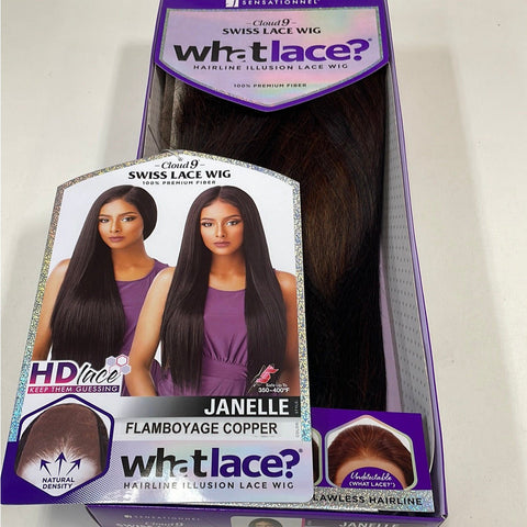 Sensationnel Cloud 9 What Lace? Synthetic 13x6 HD Lace Front Wig - Janelle