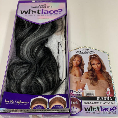 Sensationnel Cloud 9 What Lace? HD Synthetic Lace Front Wig - Glenna