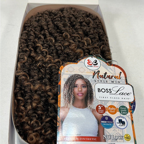 Bobbi Boss Synthetic Lace Front Wig - MLF612 Nu Locs Spring Twist 14"