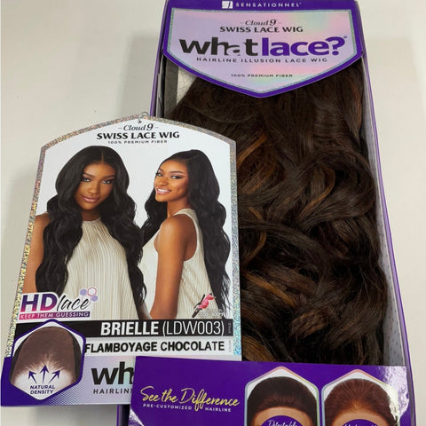 Sensationnel Cloud 9 What Lace? Synthetic 13x6 HD Lace Front Wig - Brielle