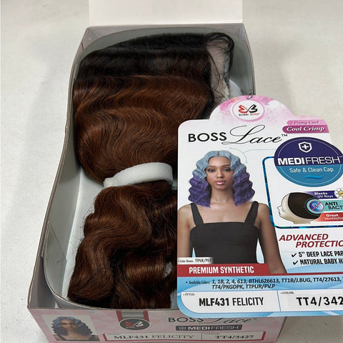 Bobbi Boss Boss Lace Synthetic Lace Front Wig - MLF431 Felicity