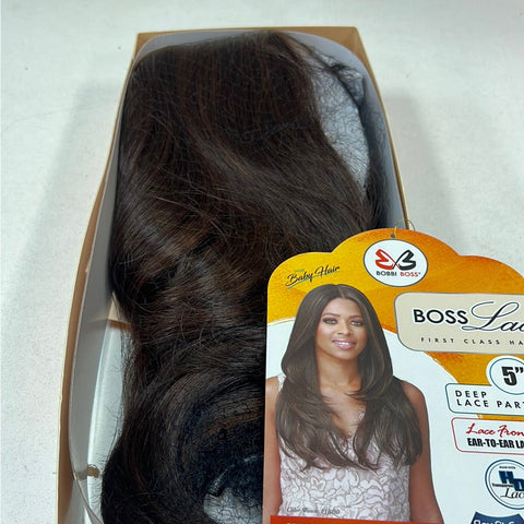 Bobbi Boss Synthetic 5" Deep Part HD Lacefront Wig - MBLF361 Evans