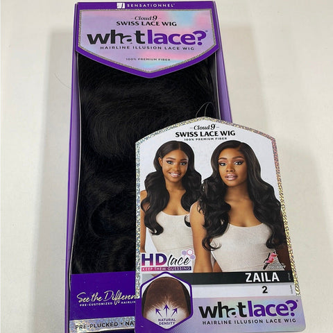 Sensationnel Cloud 9 What Lace? Synthetic 13x6 HD Lace Front Wig - Zaila