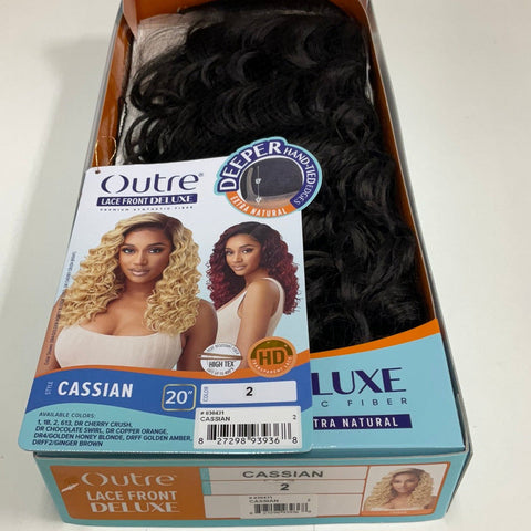 Outre Lace Front Deluxe Synthetic HD Lace Front Wig - Cassian