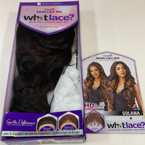 Sensationnel Cloud 9 What Lace? Synthetic 13x6 HD Lace Front Wig - Solana