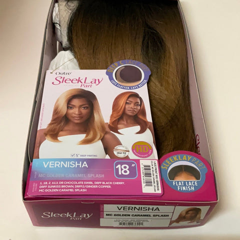 Outre SleekLay Part Synthetic Deep C Lace Wig - Vernisha