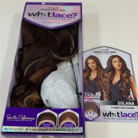 Sensationnel Cloud 9 What Lace? Synthetic 13x6 HD Lace Front Wig - Solana