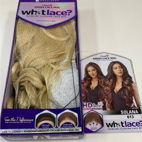 Sensationnel Cloud 9 What Lace? Synthetic 13x6 HD Lace Front Wig - Solana