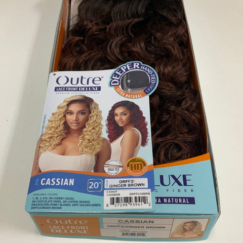 Outre Lace Front Deluxe Synthetic HD Lace Front Wig - Cassian