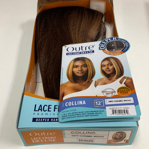 Outre Lace Front Deluxe Premium Synthetic HD Lace Front Wig  - Collina 12"