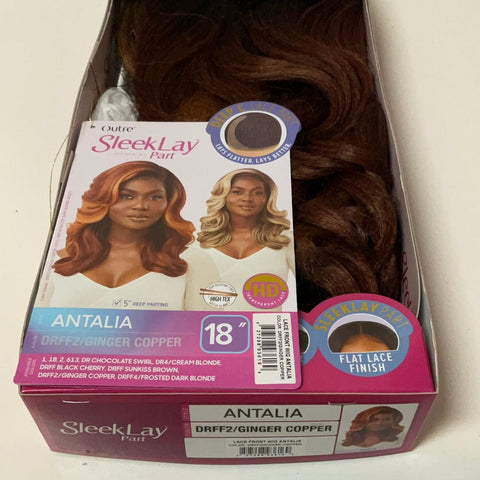 Outre SleekLay Part Synthetic Deep C Lace Wig - Antalia