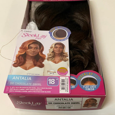 Outre SleekLay Part Synthetic Deep C Lace Wig - Antalia